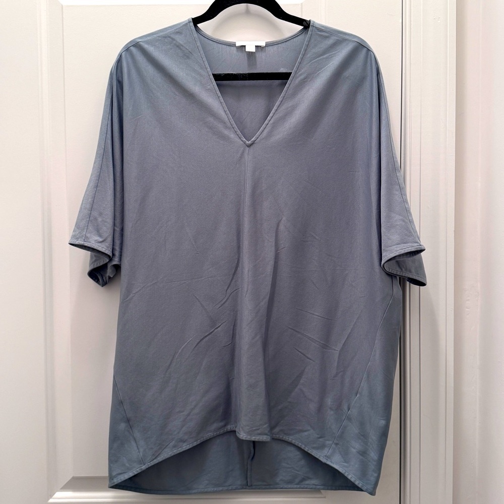 COS Boxy V-Neck Top